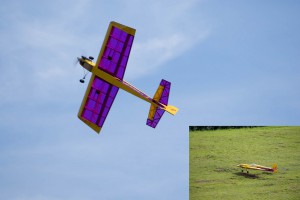 14.8.2011 50 Jahre MFK-B - Flugvorführung - Ein Traum in Lila.