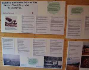 14.8.2011 50 Jahre MFK-B - Ausstellung - Zeitreise