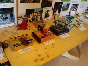 14.8.2011 50 Jahre MFK-B - Ausstellung - Sender und Rudermaschinen der Vergangenheit