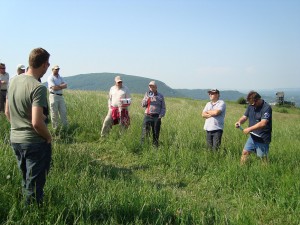 21.5.2011 1. Fliegen am Braunsberg - Westseite Pilotenbesprechung