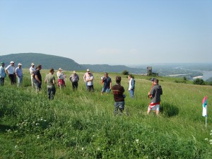 21.5.2011 1. Fliegen am Braunsberg - Westseite Pilotenbesprechung