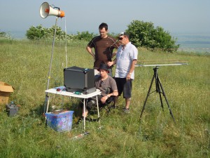 22.5.2011 1. Fliegen am Braunsberg - Südseite Vorbereitung der Startleitung