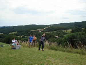 23.6.2011 1. Ziellanden 2. Klubcup - Robert D. startet Flamingo