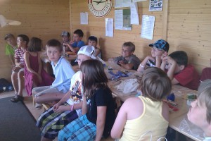 13.7.2011 1. Fliegerbasteln mit den Schülern - Einleitung