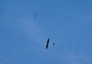 14.8.2011 50 Jahre MFK-B - Flugvorführung - F3F und F3B Segler
