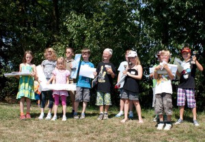 15.8.2011 50 Jahre MFK-B - Schülerwettbewerb - Die Teilnehmer.