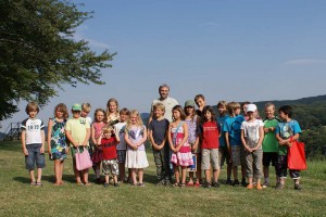 3. MFK-Basteln mit den Schülern - Gruppenfoto