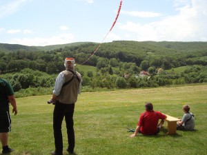 Bungeefliegen bei böigem Wind