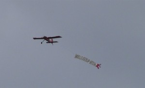 Schauflugtag - Bannerschlepp