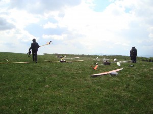 18.4.2015 - 1. MFK Klubcup - ganz schön kalt (6°C) 