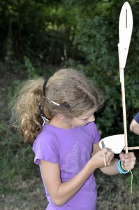 15.7.2015 - 2. Bastelnachmittag mit den Kindern - Schleifen & Streichen