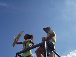 22.8.2015 - Schülerwettbewerb - Am Startturm