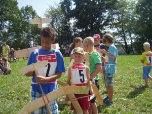 22.8.2015 - Schülerwettbewerb - Anstellen zum Start