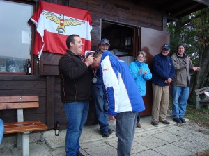 10.10.2015 - 3. Klubcup - Zeitfliegen - Gratulation zum zweiten Platz 