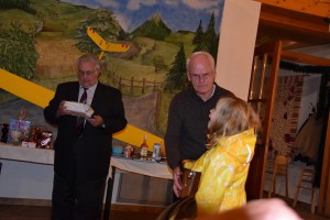21.11.2015 - Jahresabschlussfeier - Verlosung Tombola        
